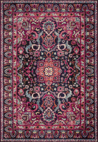 Loloi Nadia NN-06 Midnight/Pink Area Rug Main Image