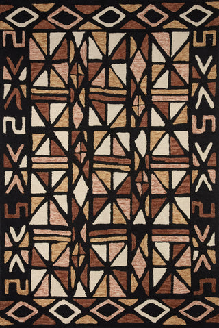 Loloi Nala NAL-05 Spice/Black Area Rug Main Image