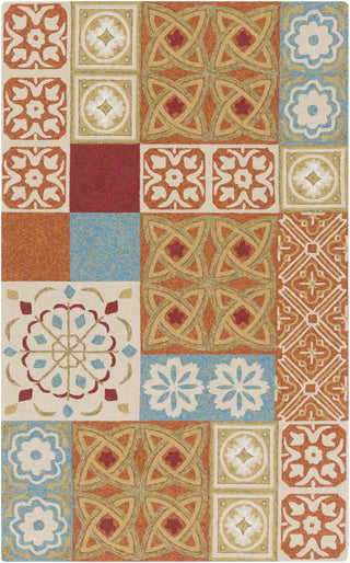 Surya Namada NAM-8003 Rust Area Rug by Papilio 5' x 8'