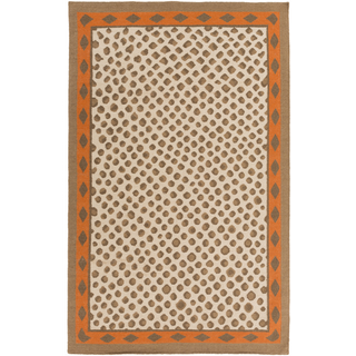 Surya Nantes NAN-8002 Beige Area Rug by Florence de Dampierre 5' x 8'