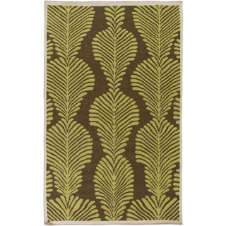 Surya Nantes NAN-8004 Lime Area Rug by Florence de Dampierre 5' x 8'