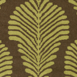 Surya Nantes NAN-8004 Lime Hand Woven Area Rug by Florence de Dampierre Sample Swatch