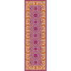 Surya Nantes NAN-8007 Magenta Area Rug by Florence de Dampierre 2'6'' x 8' Runner