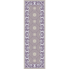 Surya Nantes NAN-8008 Violet Area Rug by Florence de Dampierre 2'6'' x 8' Runner