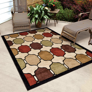 Orian Rugs Napa Albin Multi Area Rug Room Scene