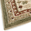 Orian Rugs Napa Shayd Green Area Rug Corner Shot