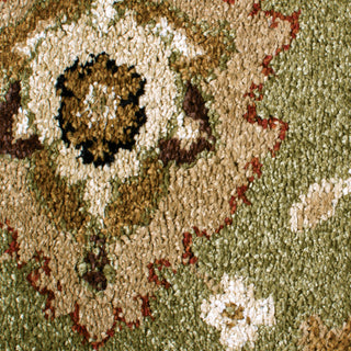 Orian Rugs Napa Shayd Green Area Rug Close Up