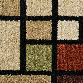 Orian Rugs Napa Dreco Beige Area Rug Close Up