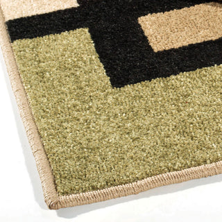 Orian Rugs Napa Blended Blocks Multi Area Rug Corner Shot