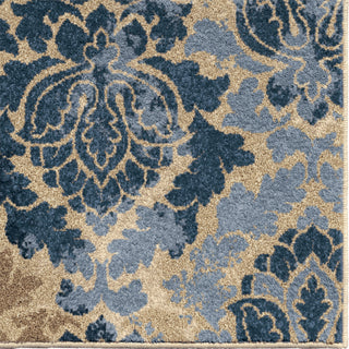 Orian Rugs Napa Victorian Damask Multi Area Rug Close Up