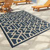 Orian Rugs Napa Shafer Blue Area Rug Room Scene Feature