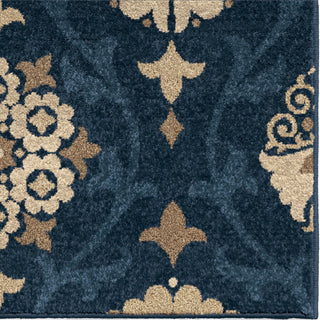 Orian Rugs Napa Indio Blue Area Rug Close Up