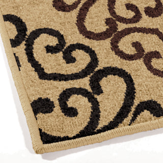 Orian Rugs Napa Creston Multi Area Rug Corner Shot