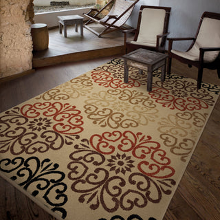 Orian Rugs Napa Creston Multi Area Rug Room Scene Feature