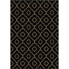 Orian Rugs Napa Garden Gate Brown Area Rug main image