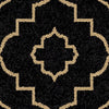 Orian Rugs Napa Garden Gate Brown Area Rug Swatch