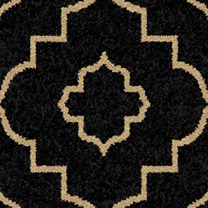 Orian Rugs Napa Garden Gate Brown Area Rug Swatch