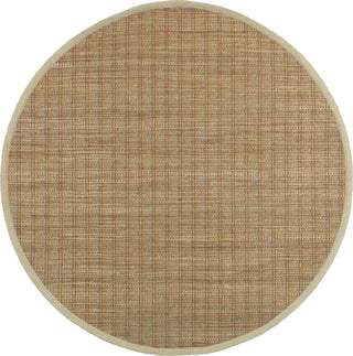 LR Resources Natural Fiber 03305 Hebrides Area Rug Round Image