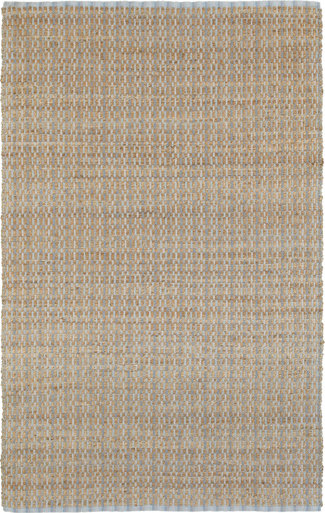 LR Resources Natural Fiber 3307 Sky Blue Area Rug main image