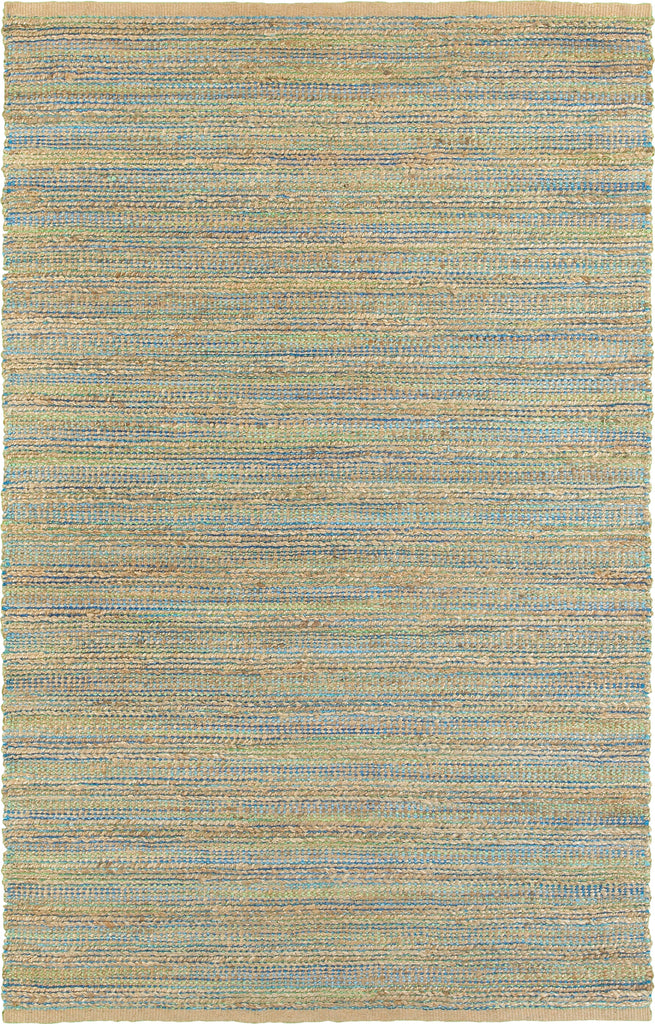 LR Resources Natural Fiber 3313 Blue / Green Area Rug main image