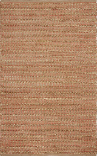 LR Resources Natural Fiber 3316 Fusion Coral Area Rug main image