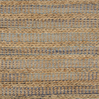 LR Resources Natural Fiber 3318 Aqua / Navy Area Rug Alternate Image