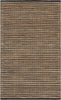 LR Resources Natural Fiber 03319 Black Area Rug 9x12 Image