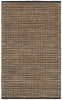 LR Home Natural Fiber 03319 Black Area Rug