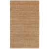 LR Resources Natural Fiber 03321 Brown Hand Woven Area Rug 7'9'' X 9'9''