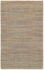 LR Resources Natural Fiber 03322 Blue Hand Woven Area Rug 9'2'' X 12'6''