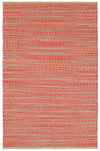 LR Resources Natural Fiber 03331 Red Hand Woven Area Rug 5' X 7'9''