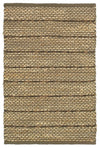LR Resources Natural Fiber 03346 Brown Hand Woven Area Rug 5' X 7'9''