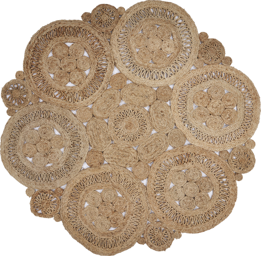 LR Resources Natural Jute 12031 Area Rug main image