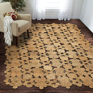 LR Resources Natural Jute 32010 Area Rug Lifestyle Image Feature