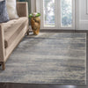 Safavieh Noble 600 NBL641 Light Blue/Ivory Area Rug Room Scene