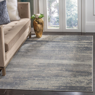 Safavieh Noble 600 NBL641 Light Blue/Ivory Area Rug Room Scene