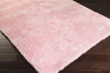 Surya Nimbus NBS-3007 Pastel Pink Hand Woven Area Rug 5x8 Corner
