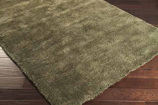 Surya Nimbus NBS-3008 Charcoal Hand Woven Area Rug 5x8 Corner