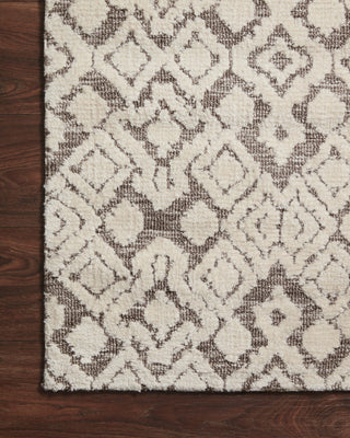 Loloi II Neda NED-05 Natural / Ivory Area Rug Corner Image