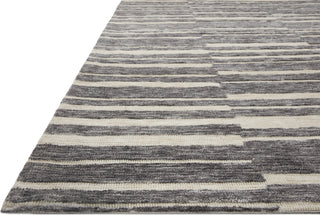 Loloi II Neda NED-06 Natural / Slate Area Rug Corner Image