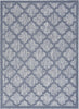 Nourison Easy Care NES01 Denim Blue Area Rug main image