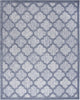 Nourison Easy Care NES01 Denim Blue Area Rug Main Image