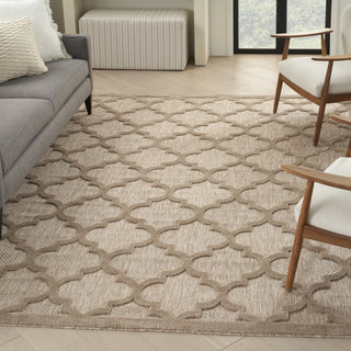 Nourison Easy Care NES01 Natural Beige Area Rug Main Image