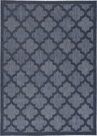 Nourison Easy Care NES01 Navy Blue Area Rug main image