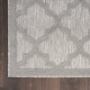 Nourison Easy Care NES01 Silver Grey Area Rug Main Image