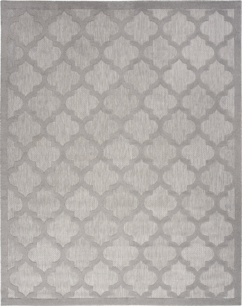 Nourison Easy Care NES01 Silver Grey Area Rug main image