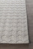 Chandra Netix NET-33200 Grey Area Rug Corner Shot