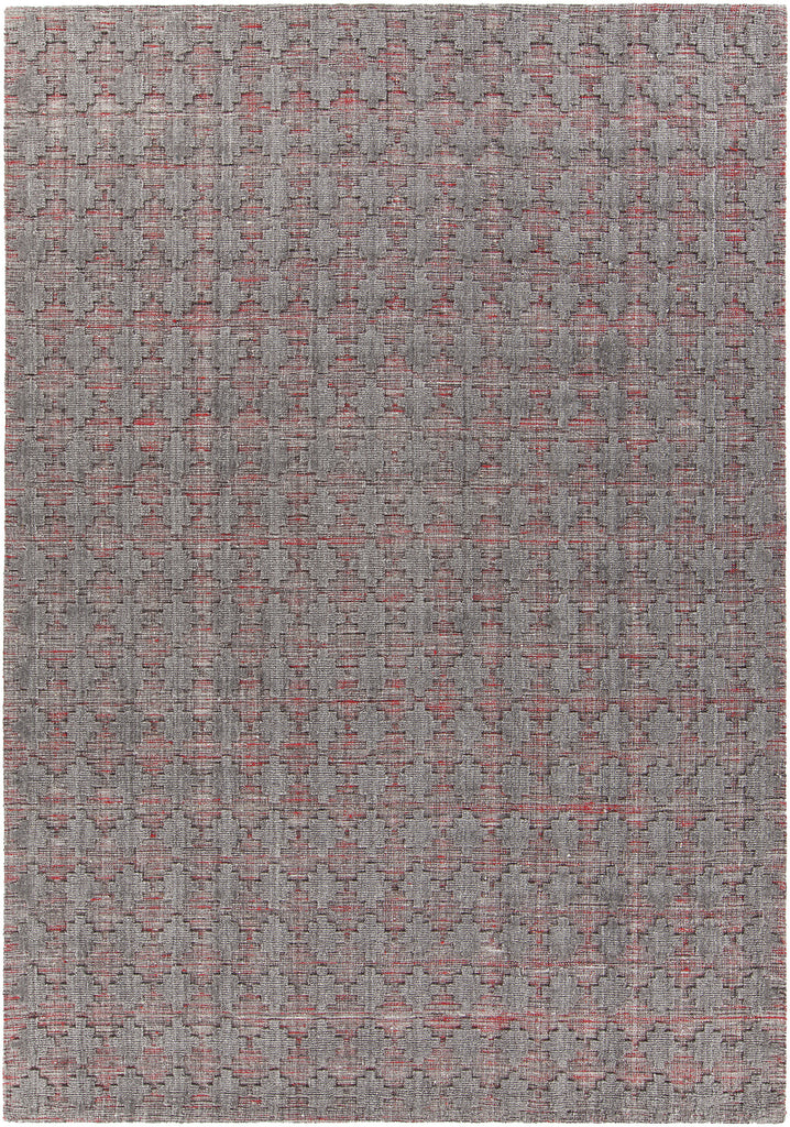 Chandra Netix NET-33201 Red/Grey Area Rug main image