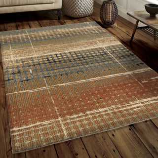 Orian Rugs New Horizons Houston Beige Area Rug Room Scene Feature