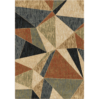 Orian Rugs New Horizons Glass Pane Multi Area Rug main image